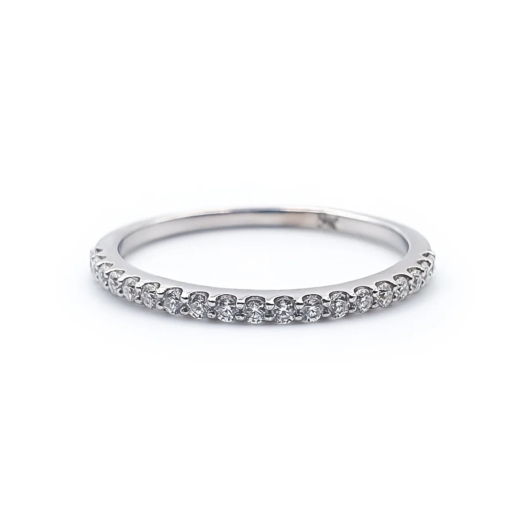 Eternity Band Engagement Ring