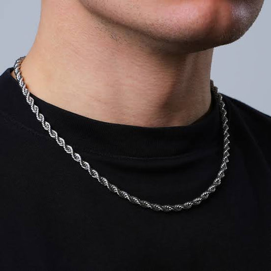 Silver Rope Chain