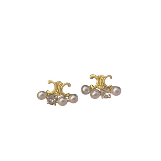 Dainty Chichi Pearl Earrings