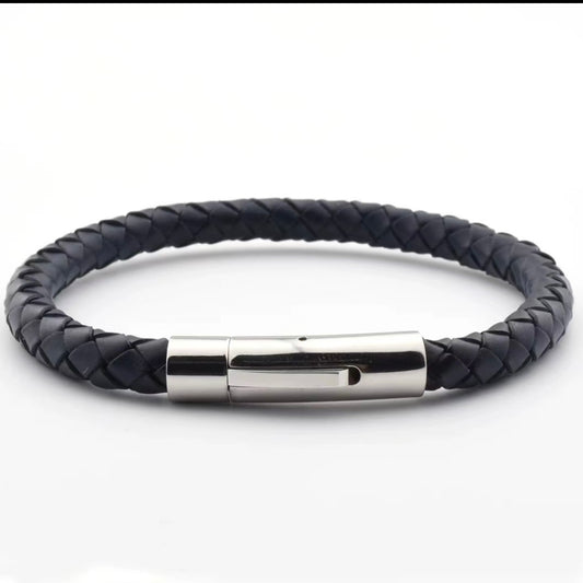 Plaited Leather Bracelet
