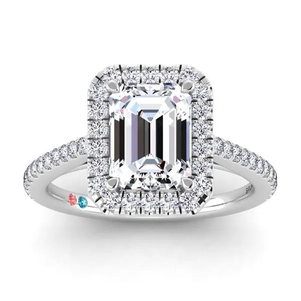 Emerald Engagement Ring