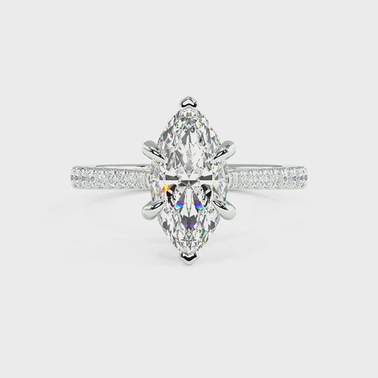 Marquise Engagement Ring