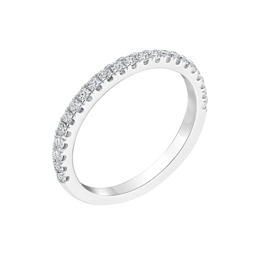 Eternity Band Engagement Ring