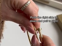 Incrusted Nail Bracelet