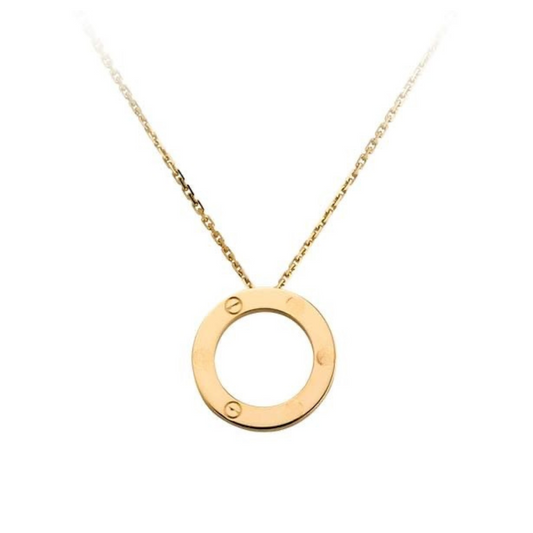 Stud Pendant Necklace