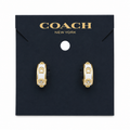 Coach Huggie Earrings