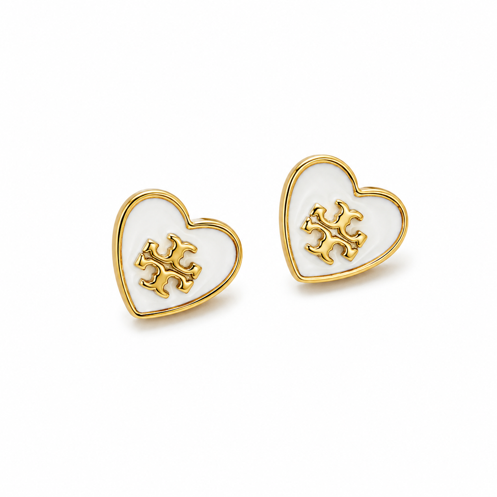 Tory Heart Earrings