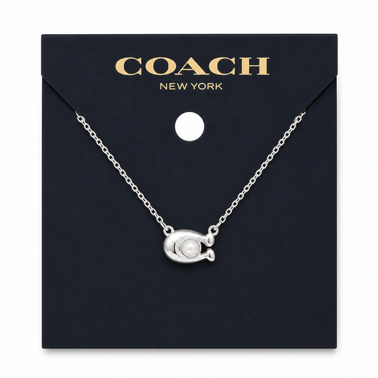 Coach Signature Pearl Necklace