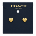 Coach Signature Shell Earrings