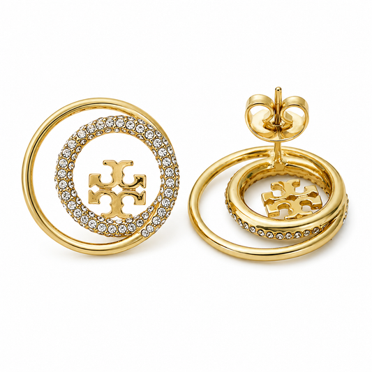 Tory Pave Earrings