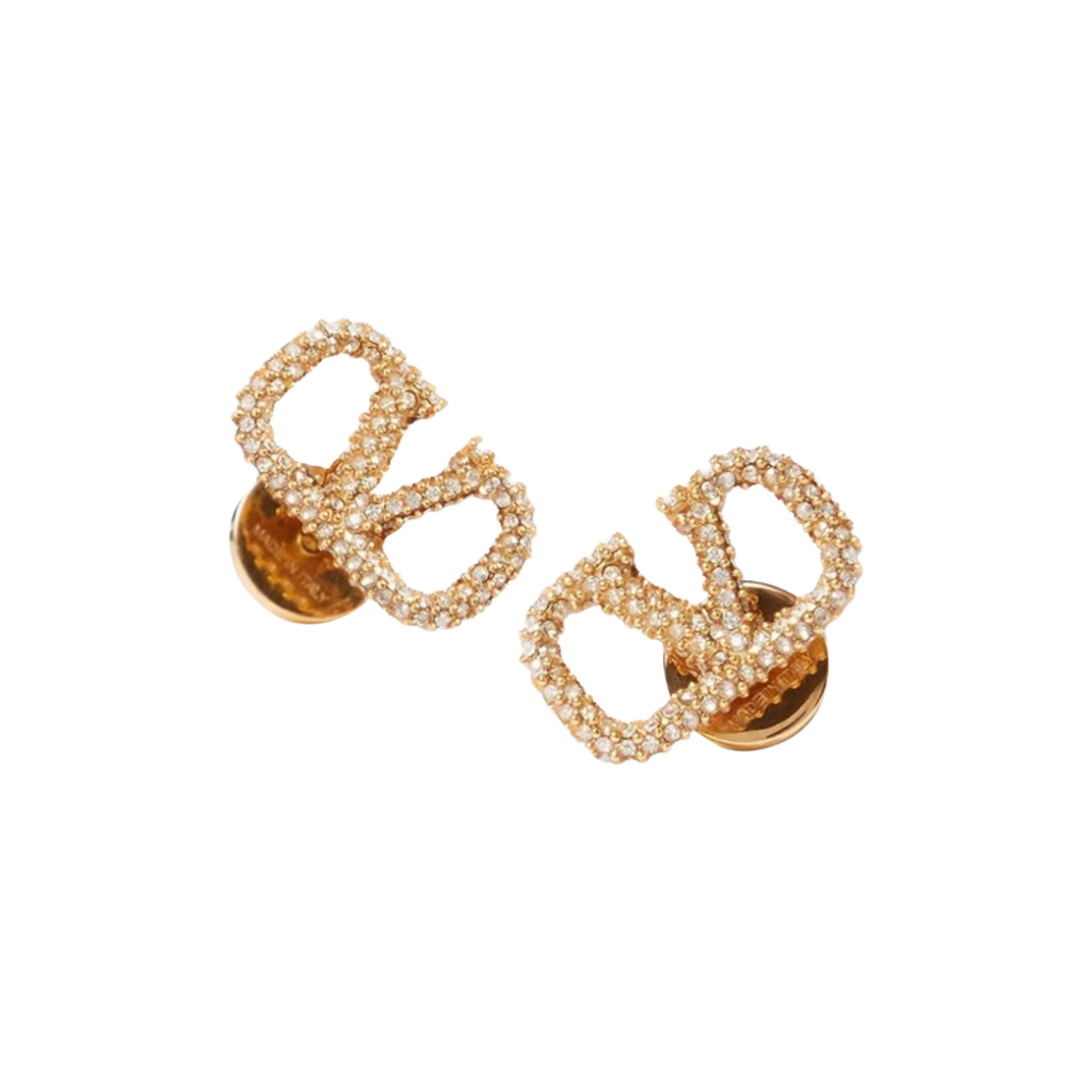 Vera Incrusted Studs Earrings