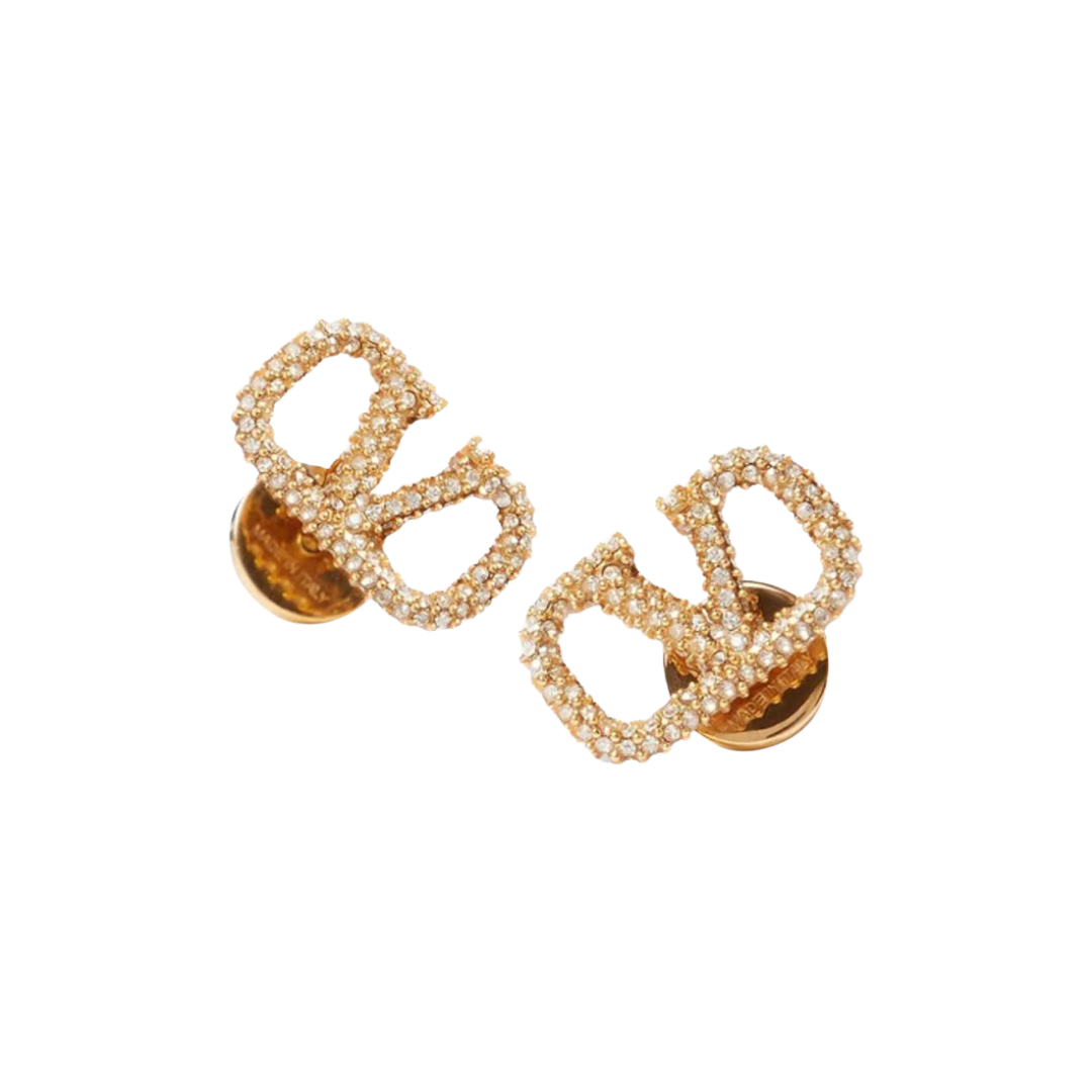 Vera Incrusted Studs Earrings