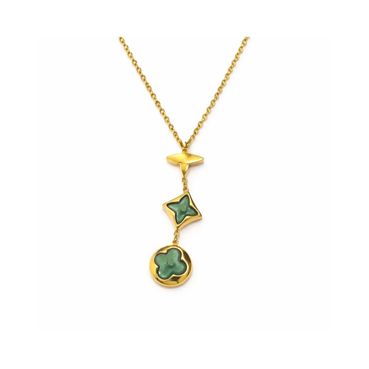 Emerald Blossom Necklace