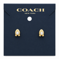 Coach Signature Pearl Earrings