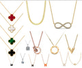 10 Stainless Steel Pendant Necklaces