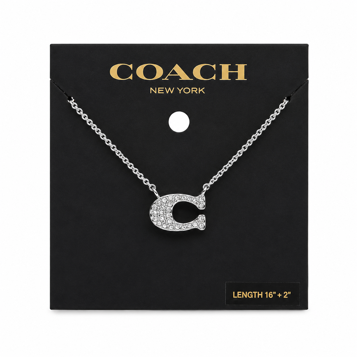 Coach Signature C Necklace
