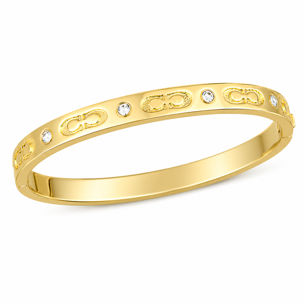 Coach Signature Hinged Bracelet