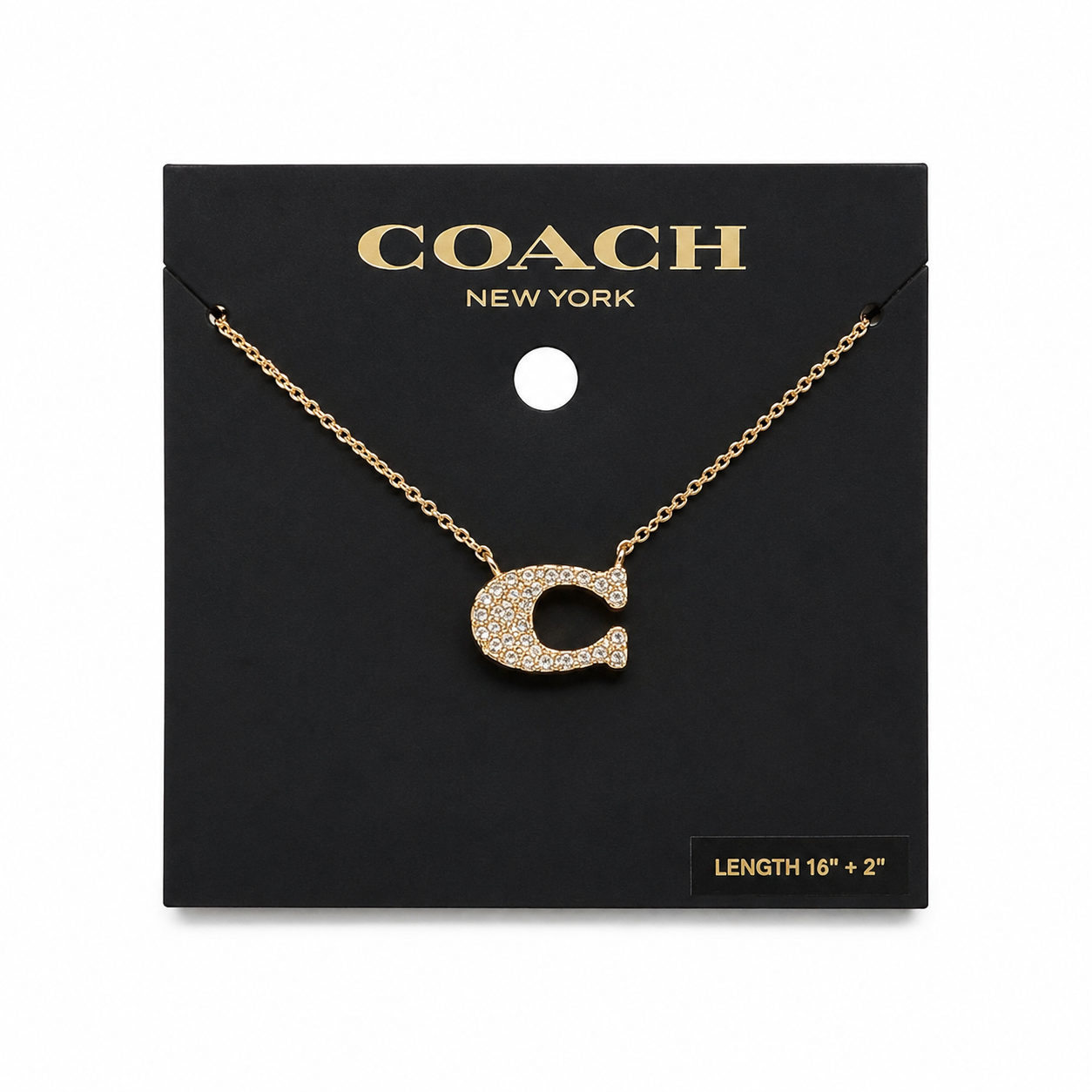 Coach Signature C Necklace