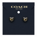 Coach Heart Earrings