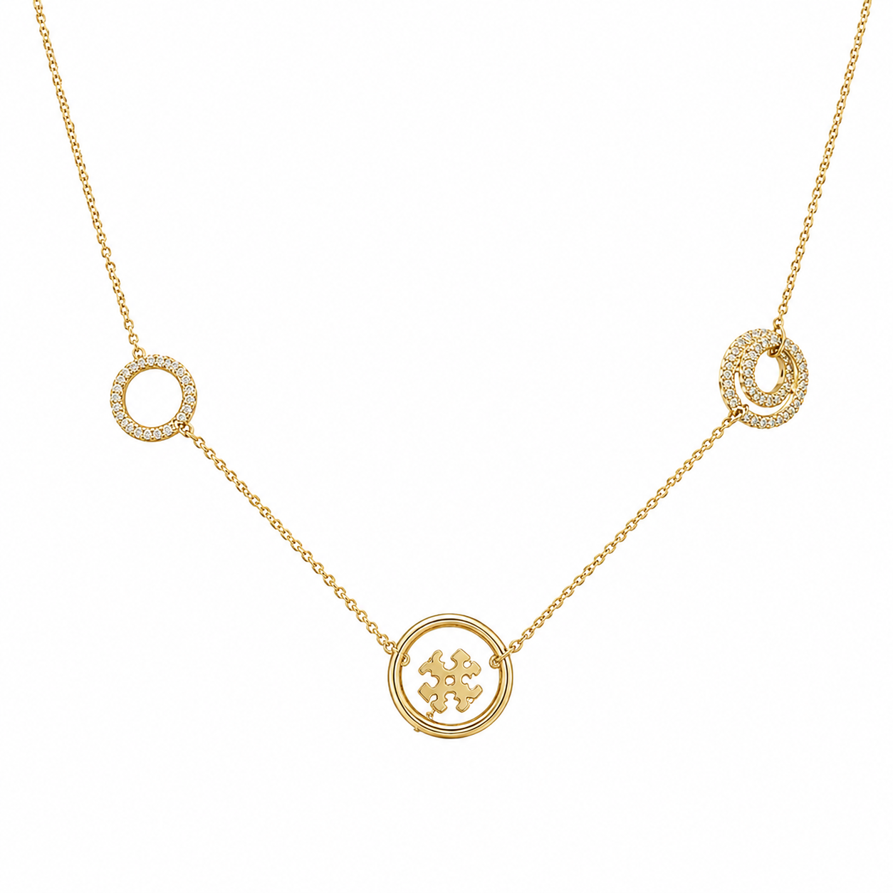 Tory Pave Necklace