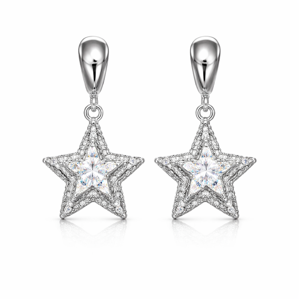 Fashion Jewellery: Star Earrings