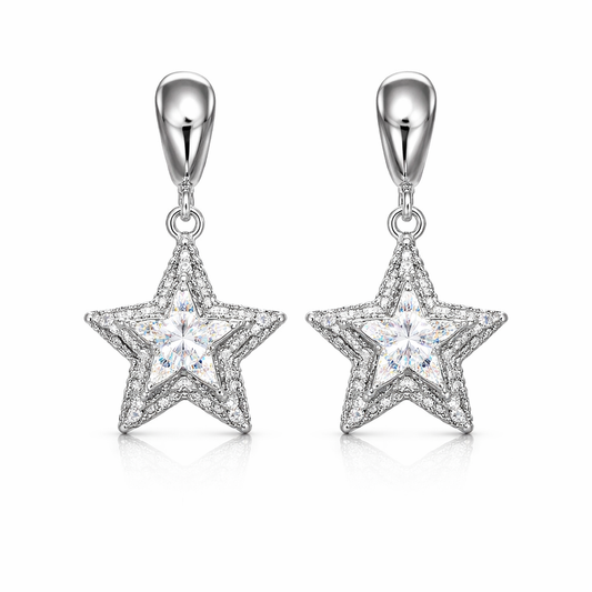 Fashion Jewellery: Star Earrings