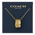 Coach Trio Necklace