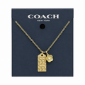 Coach Tag Necklace