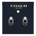Coach Crystal Pearl Earrings