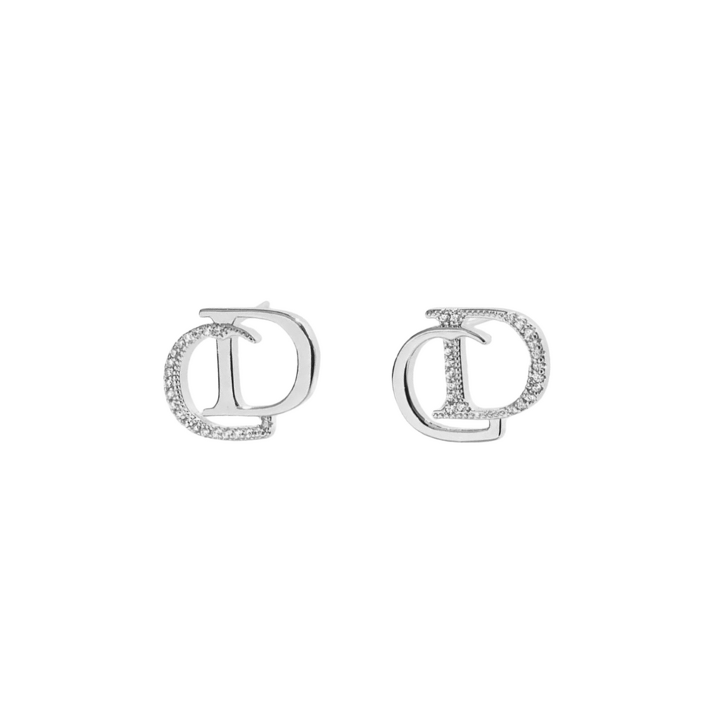CD Incrusted Earrings