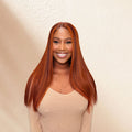 Bone Straight: Piano Orange