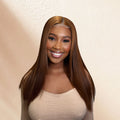 Bone Straight: Chestnut Brown