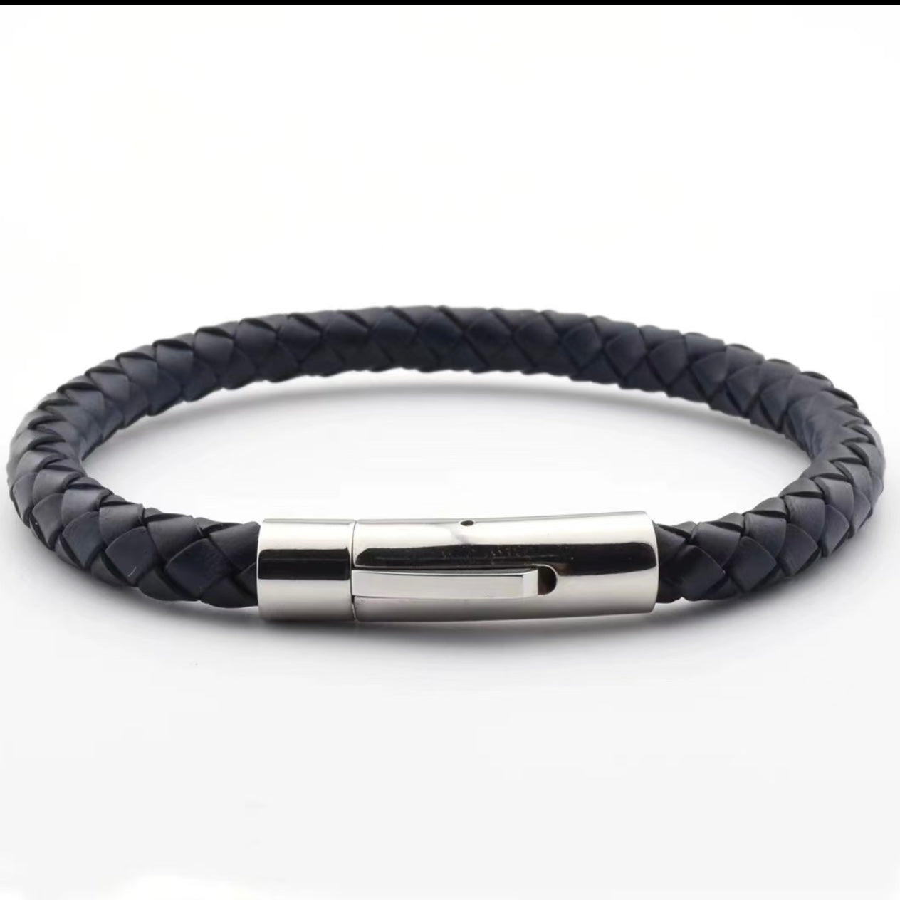 Plaited Leather Bracelet