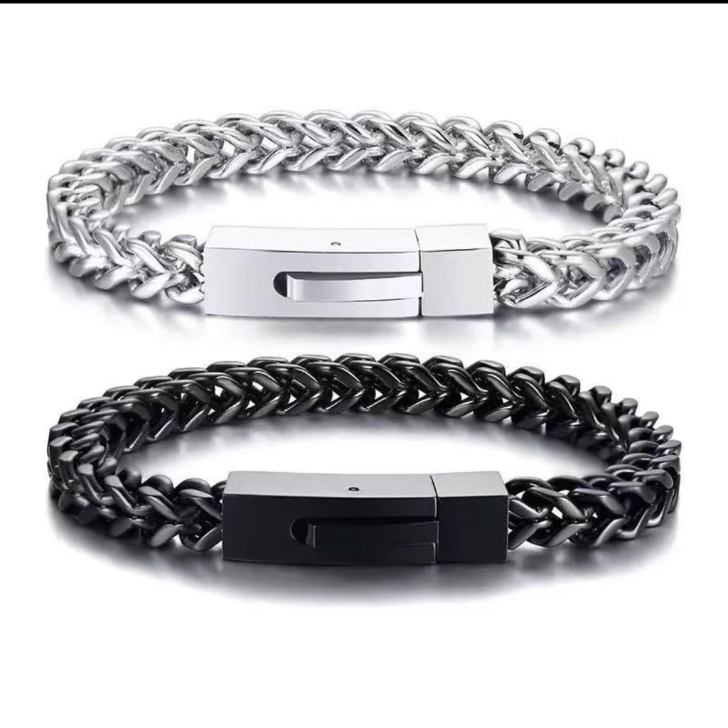 Titanium Chain Bracelet