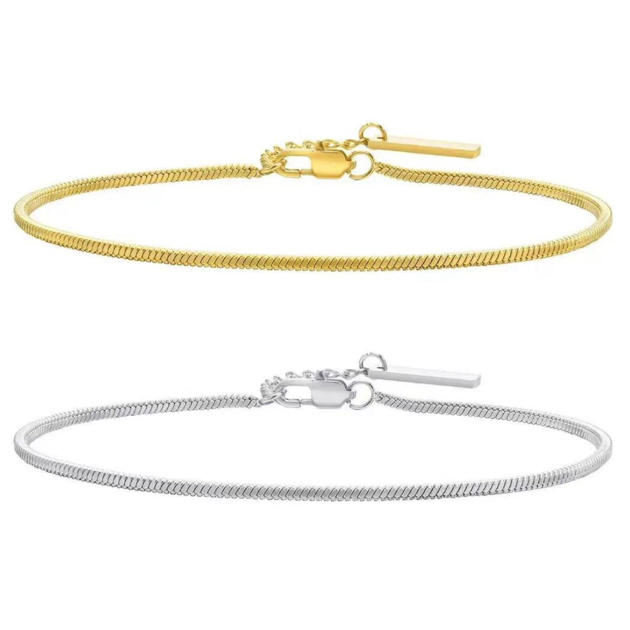 Flat Dainty Bracelet