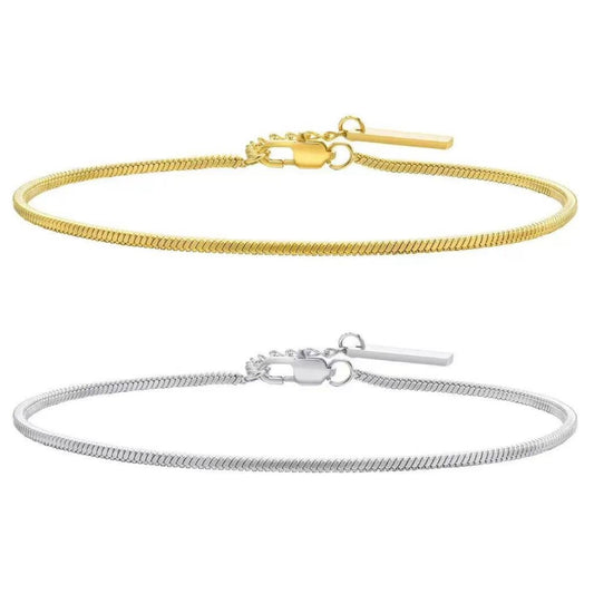 Flat Dainty Bracelet