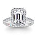 Emerald Engagement Ring