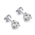 925 Solitaire Earrings