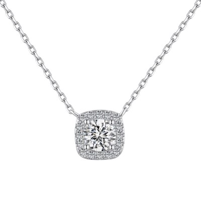 925 Cushion Necklace