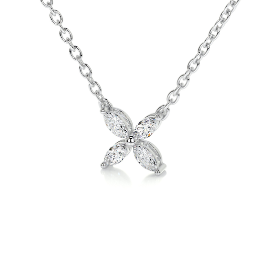 Petal Pendant Necklace