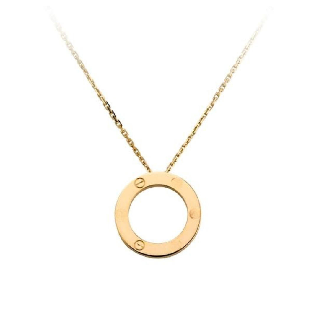 Stud Pendant Necklace